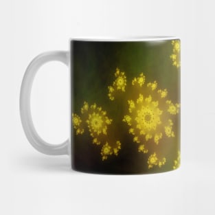 Flower Alien - an abstraction Mug